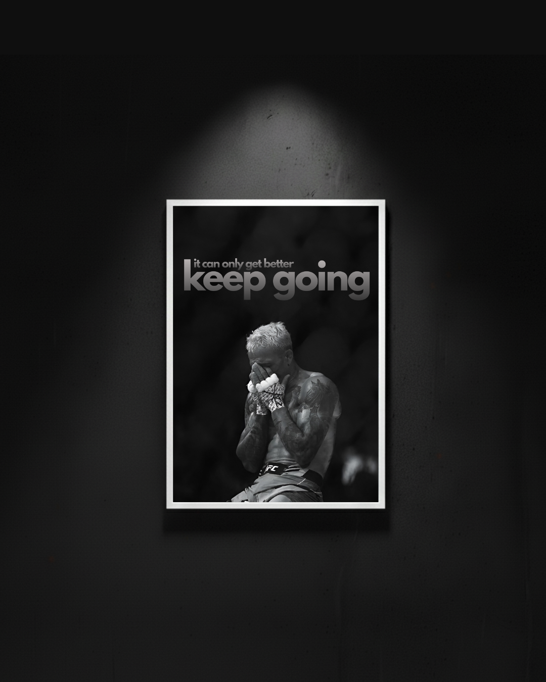 Charles Oliveira "it can only get better, keep going"