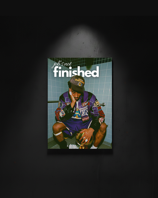 Kobe Bryant "job's not finished"