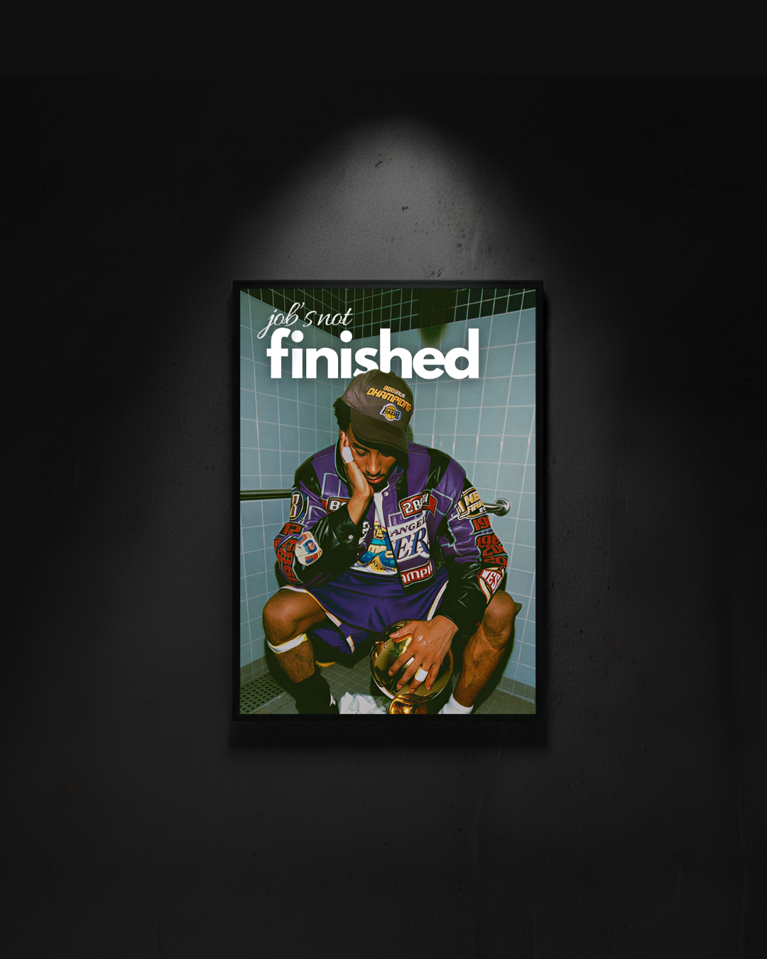 Kobe Bryant "job's not finished"