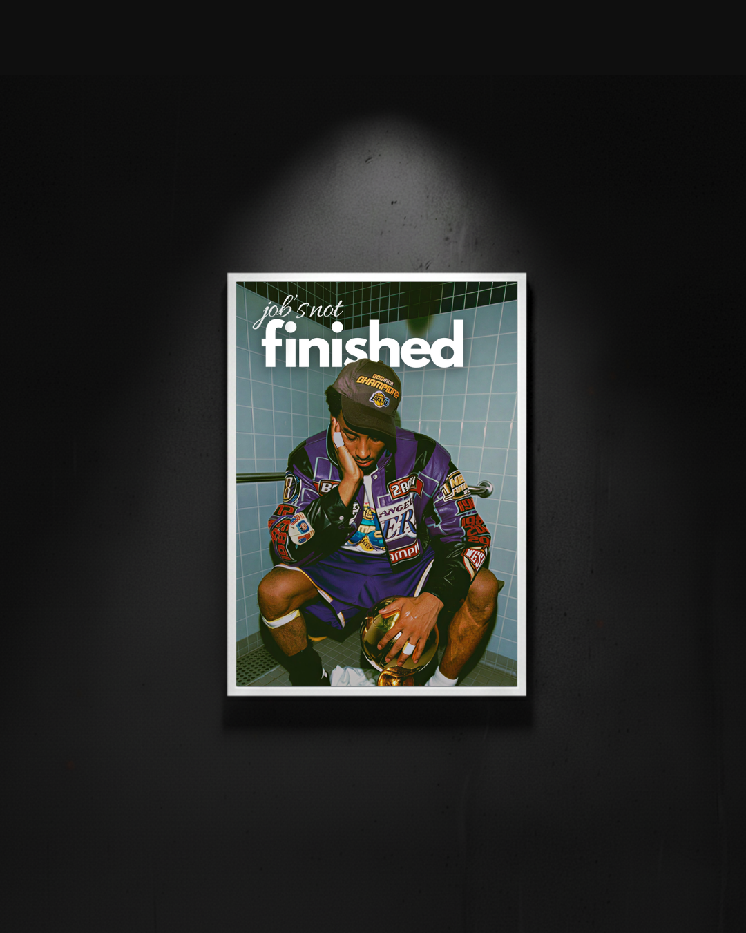 Kobe Bryant "job's not finished"