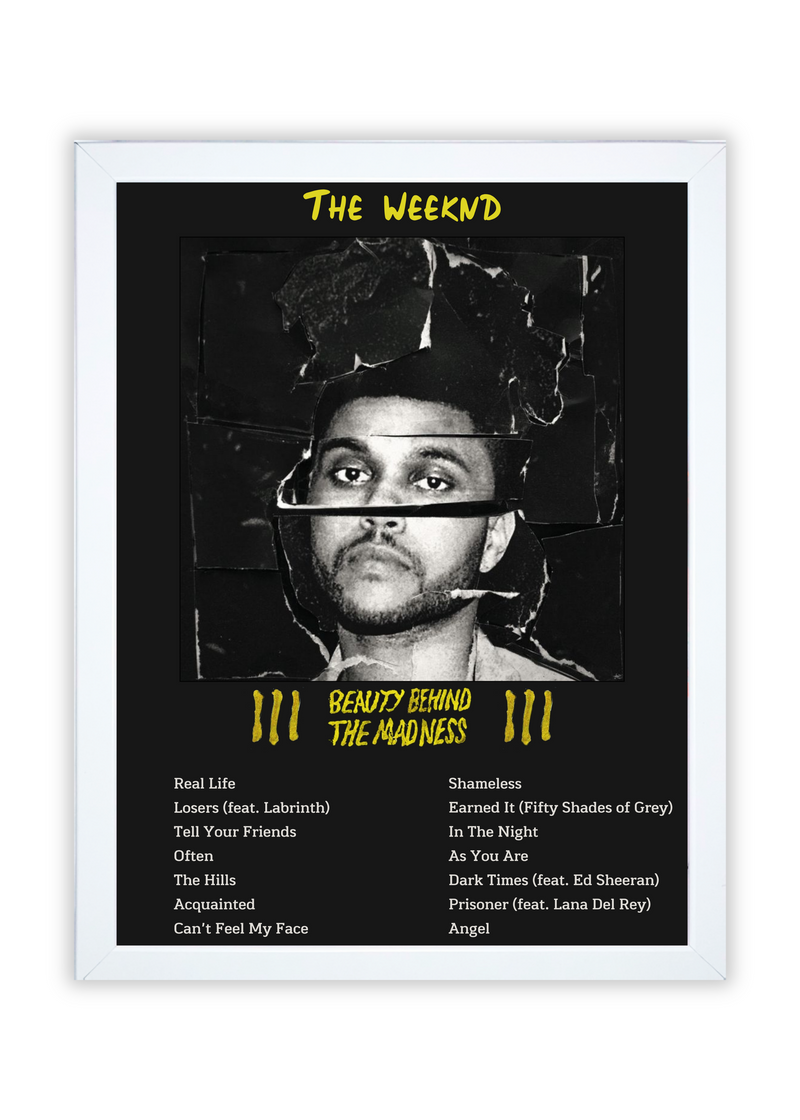 The Weeknd album Beauty behind The Madness