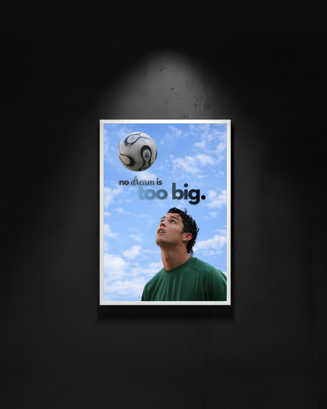 Cristiano Ronaldo "No dream is too big"