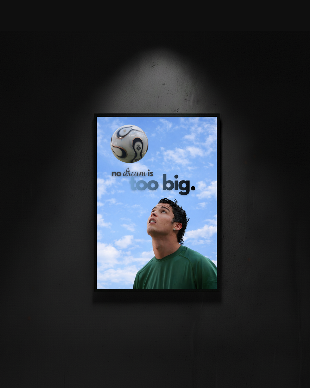 Cristiano Ronaldo "No dream is too big"