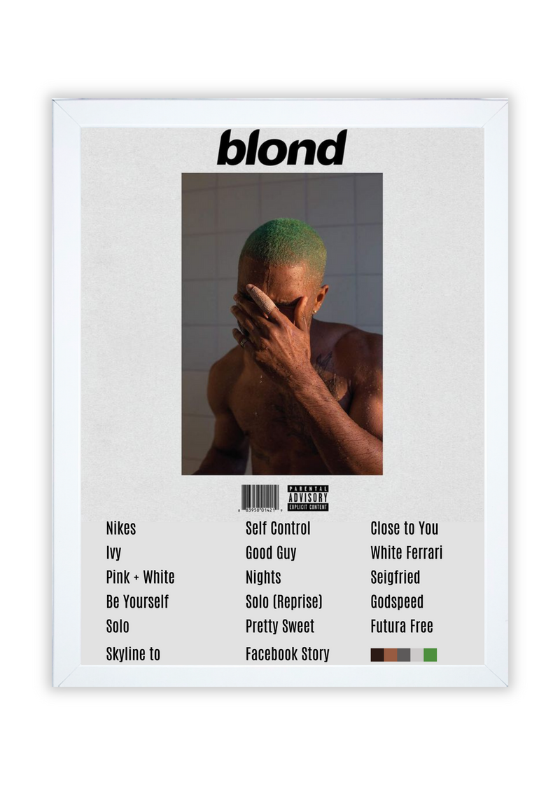 Frank Ocean album Blonde