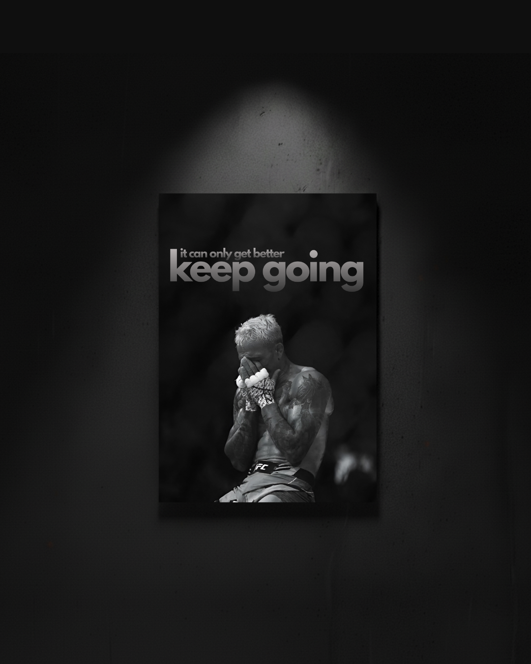 Charles Oliveira "it can only get better, keep going"