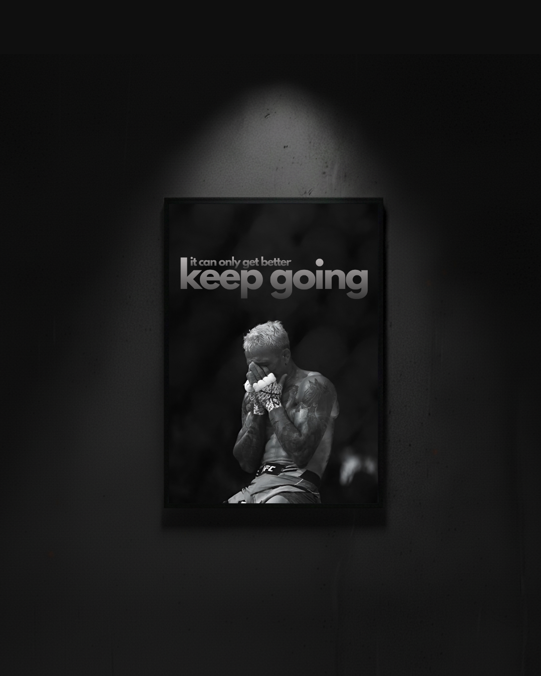 Charles Oliveira "it can only get better, keep going"