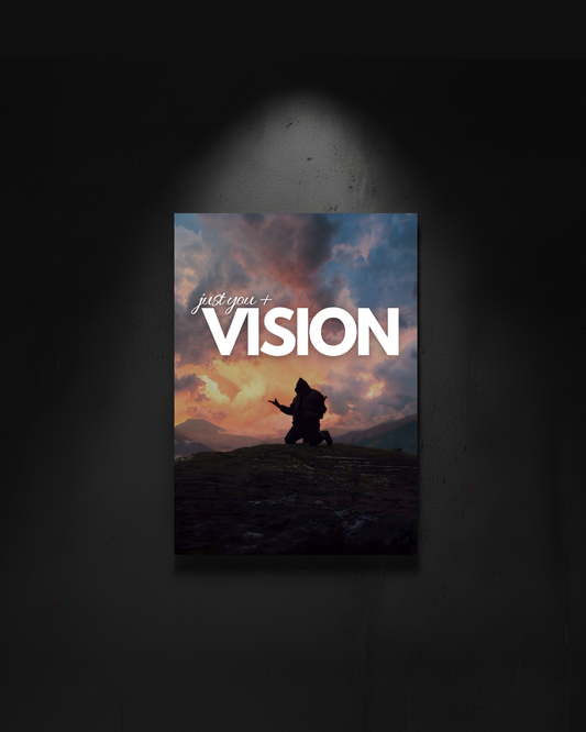 Kanye West "just you + vision"
