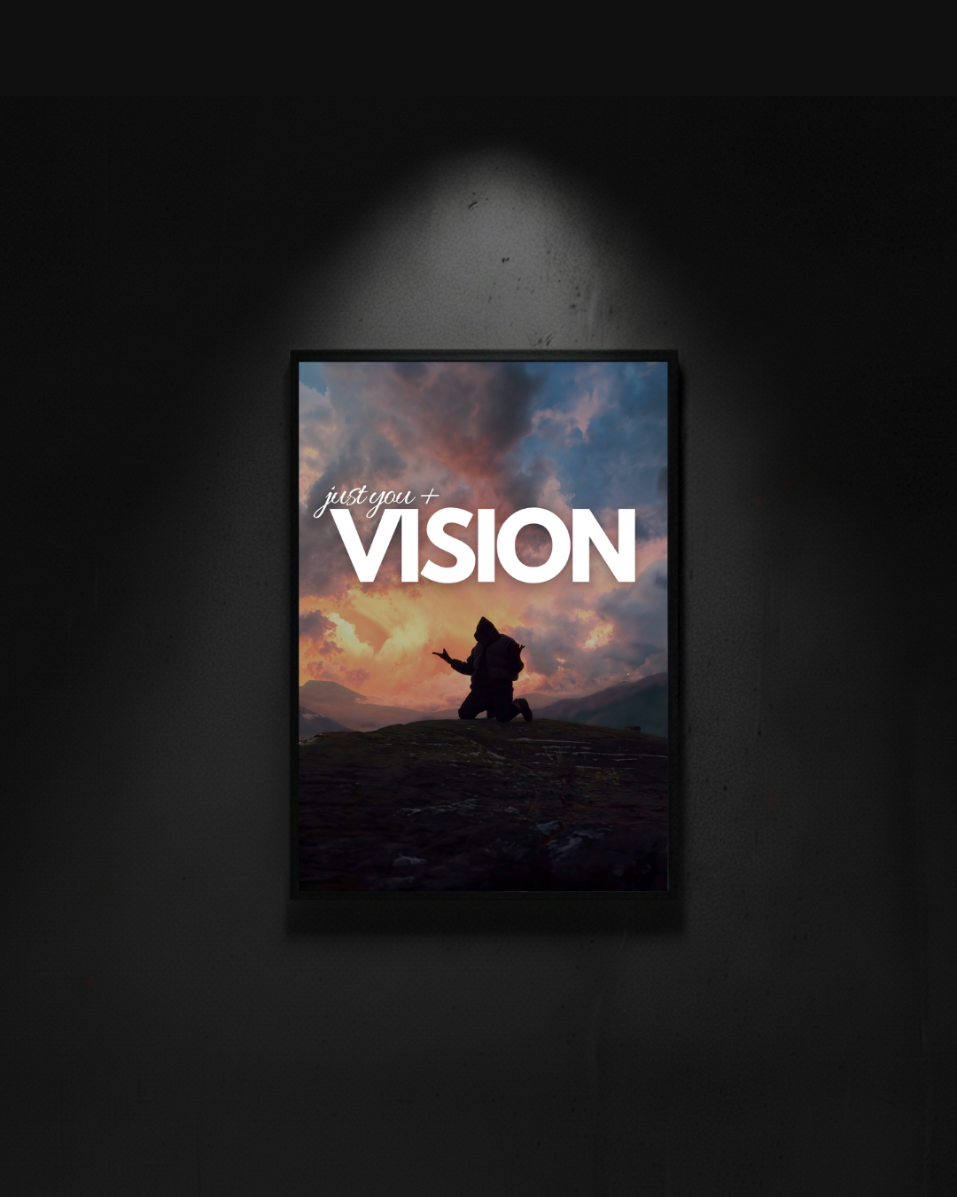 Kanye West "just you + vision"