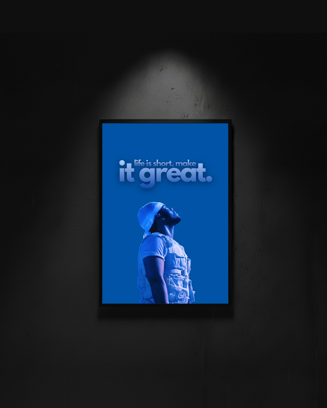 The Weeknd "life is short make it great"
