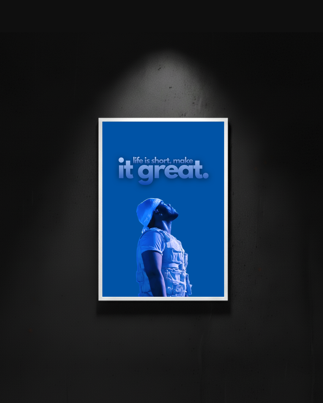 The Weeknd "life is short make it great"
