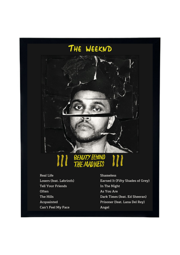 The Weeknd album Beauty behind The Madness