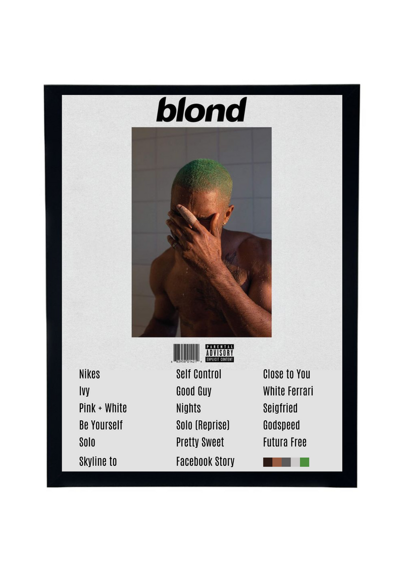 Frank Ocean album Blonde